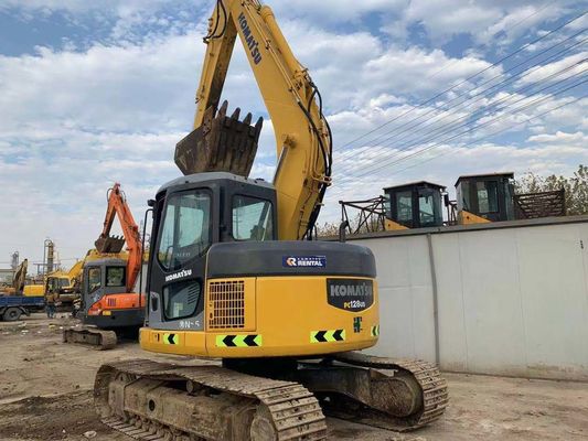 PC128US-2E Excavatrice utilisée Komatsu Excavatrice de 13 tonnes Excavatrice haute précision