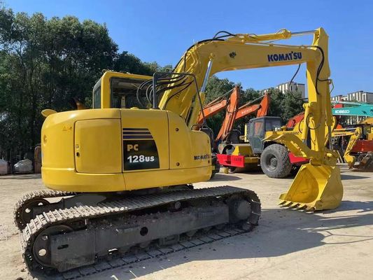 PC128US-8 Excavateur Komatsu d'occasion Excavateur hydraulique à pouce mini rampant