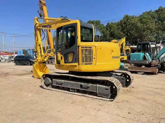 PC128US-8 Excavateur Komatsu d'occasion Excavateur hydraulique à pouce mini rampant