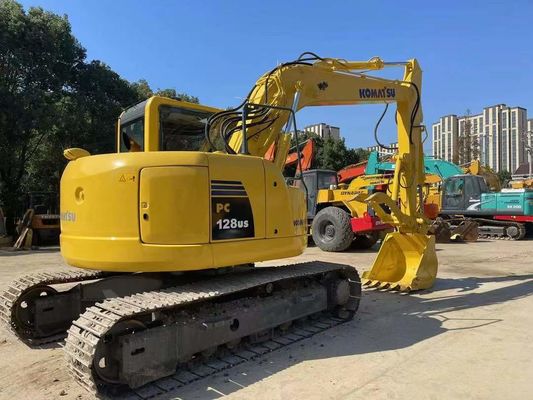 PC128US-8 Excavateur Komatsu d'occasion Excavateur hydraulique à pouce mini rampant
