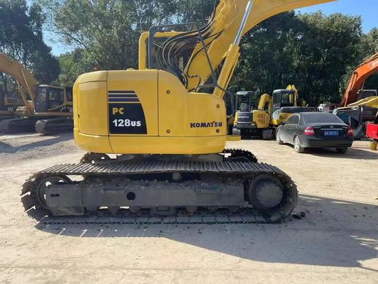 PC128US-8 Excavateur Komatsu d'occasion Excavateur hydraulique à pouce mini rampant