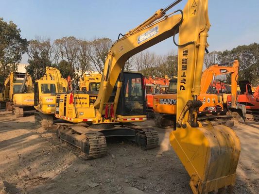 Économie d'énergie Utilisé Komatsu PC130 6 Crawler Haute stabilité Couleur originale