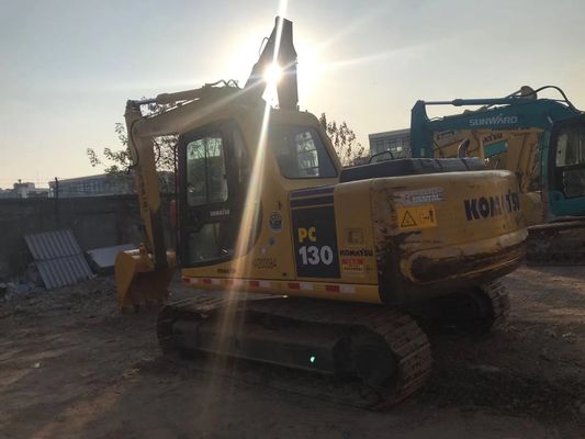 Économie d'énergie Utilisé Komatsu PC130 6 Crawler Haute stabilité Couleur originale