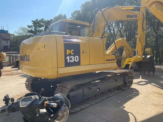 Excavateur à rouleaux Komatsu PC130-7 original japonais avec pouce hydraulique