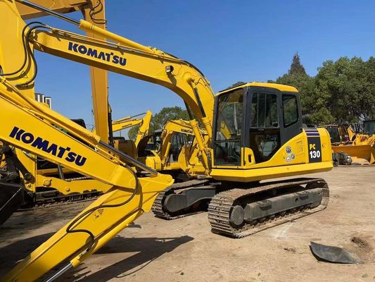 Excavateur à rouleaux Komatsu PC130-7 original japonais avec pouce hydraulique