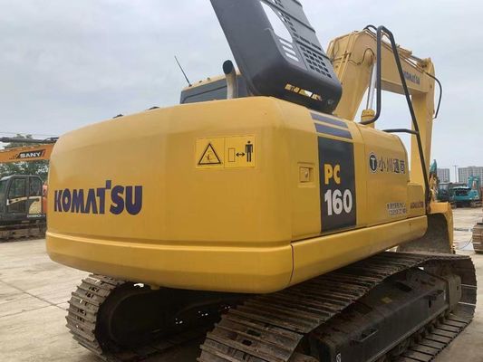 Japon Komatsu PC160LC-7 Mini Excavateur à rouleaux d'occasion avec moteur puissant