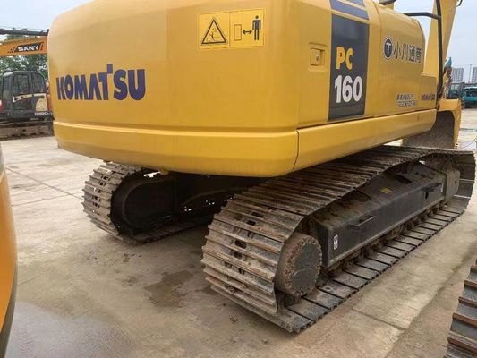 Japon Komatsu PC160LC-7 Mini Excavateur à rouleaux d'occasion avec moteur puissant