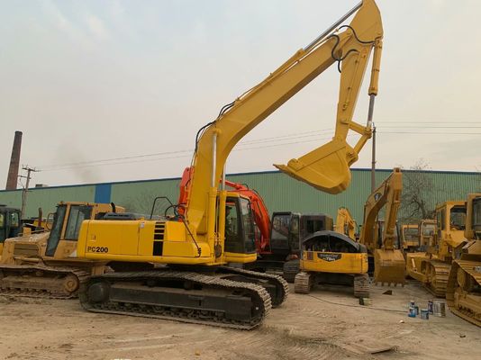 Excavateur à haut rendement utilisé Komatsu PC200 6 Original Japon Puissant