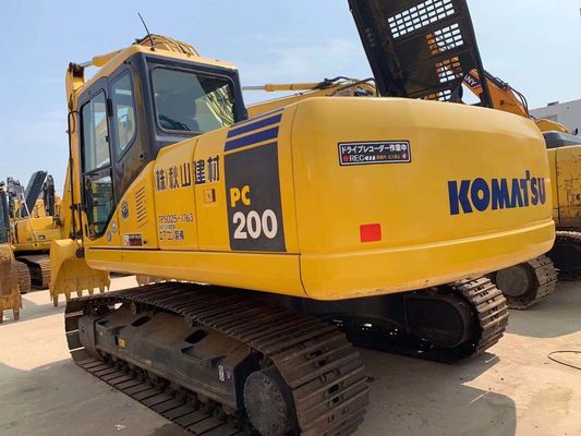 Facile à utiliser Excavateur Komatsu PC200-7 Original Japon 20 Tonne Excavateur