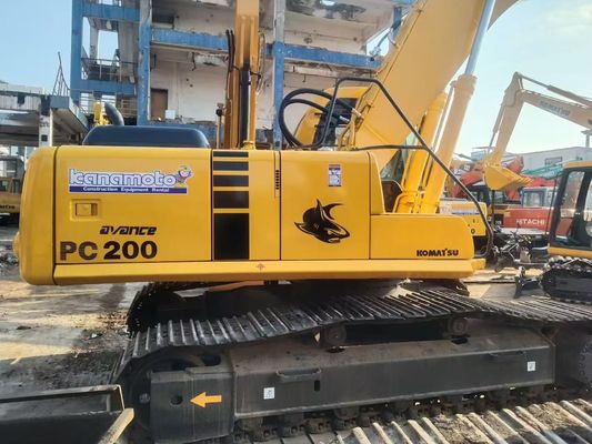 Japon Utilisé Komatsu PC220 6 Excavator Facile à utiliser avec un marteau hydraulique