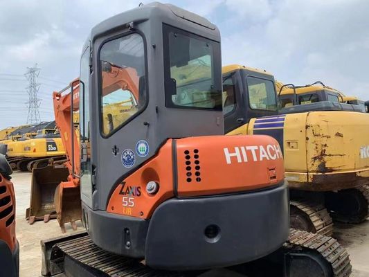 Originale japonaise utilisée Hitachi ZX55UR mini excavatrice en excellent état
