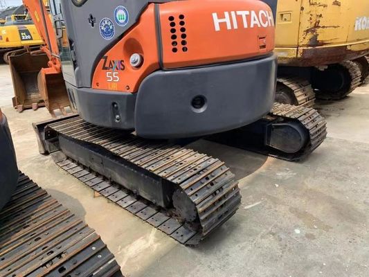 Originale japonaise utilisée Hitachi ZX55UR mini excavatrice en excellent état