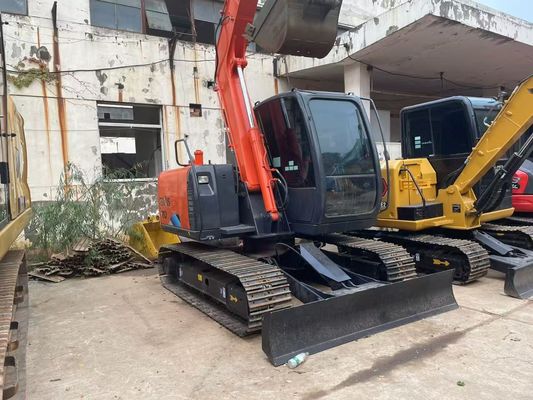Excavateur d'occasion japonais ZX70 Excavateur d'occasion Hitachi Crawler avec lame