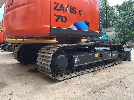 Excavateur d'occasion japonais ZX70 Excavateur d'occasion Hitachi Crawler avec lame