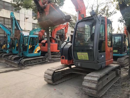 Excavatrice utilisée au Japon ZX75US-3 Excavatrice Hitachi Crawler économe en énergie