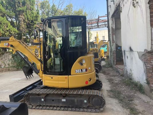 Efficacité énergétique Utilisé CAT Excavator Crawler Caterpillar 303.5 E CR résistant à la rouille