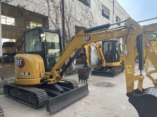 Efficacité énergétique Utilisé CAT Excavator Crawler Caterpillar 303.5 E CR résistant à la rouille