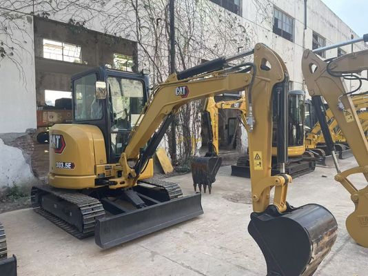Efficacité énergétique Utilisé CAT Excavator Crawler Caterpillar 303.5 E CR résistant à la rouille