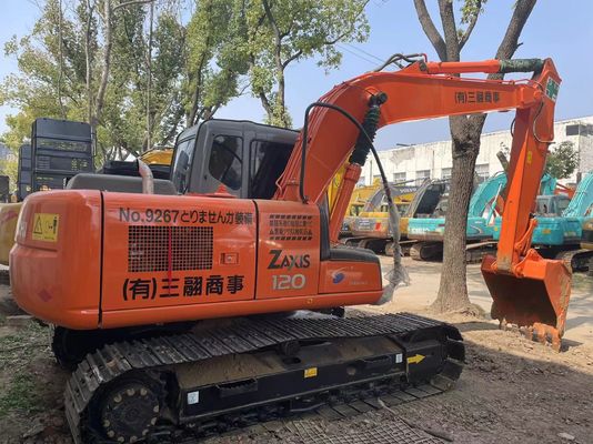 Originale japonaise utilisée Hitachi ZX120 Crawler Excavator en bon état