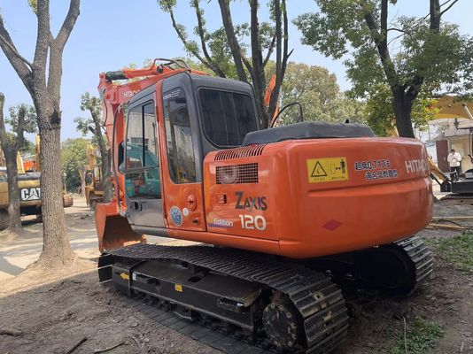 Originale japonaise utilisée Hitachi ZX120 Crawler Excavator en bon état