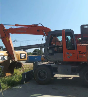 Couleur d'origine Utilisé Hitachi ZX160W Excavateur à roues en bon état