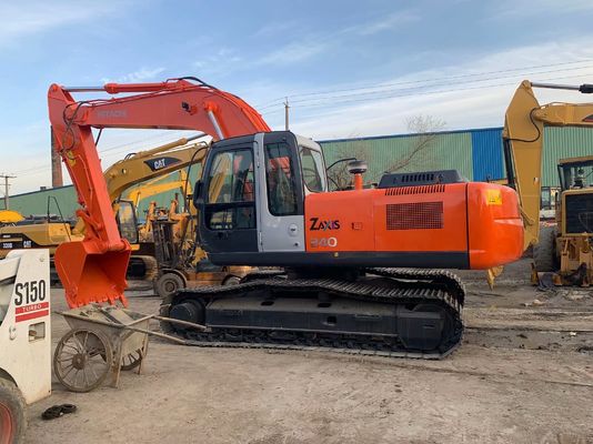 Utilisé Hitachi ZX240HG Crawler monté excavateur hydraulique Repeindre couleur