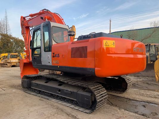 Utilisé Hitachi ZX240HG Crawler monté excavateur hydraulique Repeindre couleur