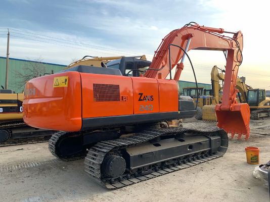 Utilisé Hitachi ZX240HG Crawler monté excavateur hydraulique Repeindre couleur