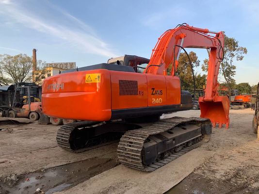 Utilisé Hitachi ZX240HG Crawler monté excavateur hydraulique Repeindre couleur