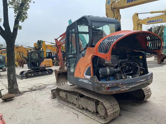 2018 Année utilisée Doosan DX60-9C mini excavateur En excellent état/Used Doosan mini excavateur à vendre