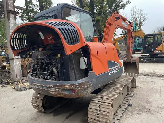 2018 Année utilisée Doosan DX60-9C mini excavateur En excellent état/Used Doosan mini excavateur à vendre