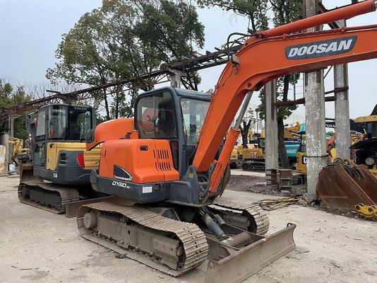 2018 Année utilisée Doosan DX60-9C mini excavateur En excellent état/Used Doosan mini excavateur à vendre