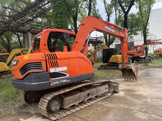 Doosan DX75-9C mini excavateur d'occasion 2017 Année Visibilité et sécurité