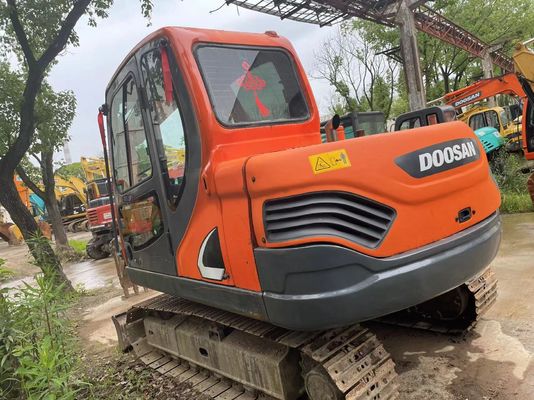 Doosan DX75-9C mini excavateur d'occasion 2017 Année Visibilité et sécurité
