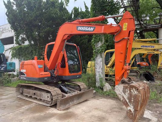 Doosan DX75-9C mini excavateur d'occasion 2017 Année Visibilité et sécurité