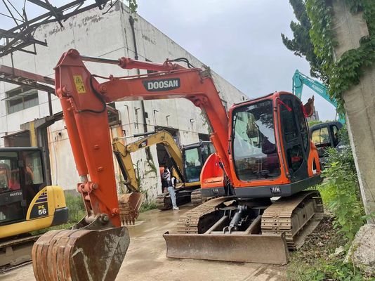 Doosan DX75-9C mini excavateur d'occasion 2017 Année Visibilité et sécurité