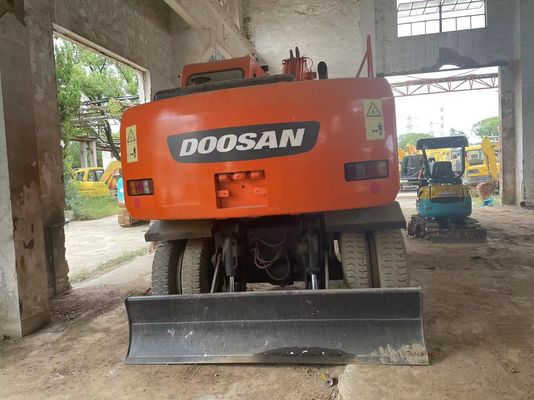 Excavateur à roues à commande intelligente DH150W-7 Excavateur à roues Doosan 2012 Année
