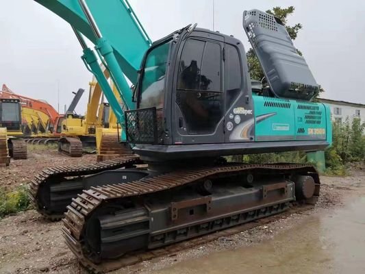 Excavatrice utilisée pour les rampes Kobelco SK350-8 Excavatrice de 35 tonnes avec peinture d'origine