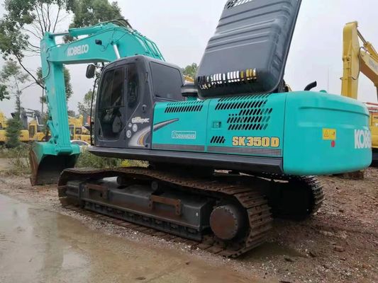 Excavatrice utilisée pour les rampes Kobelco SK350-8 Excavatrice de 35 tonnes avec peinture d'origine
