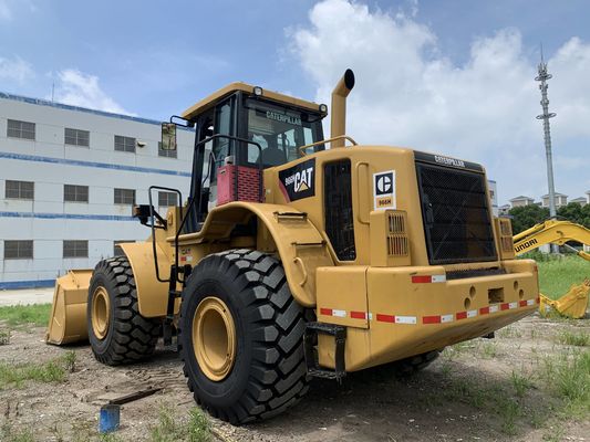 Faible bruit 966H Chargeur à roues CAT d'occasion Haute efficacité avec moteur CAT