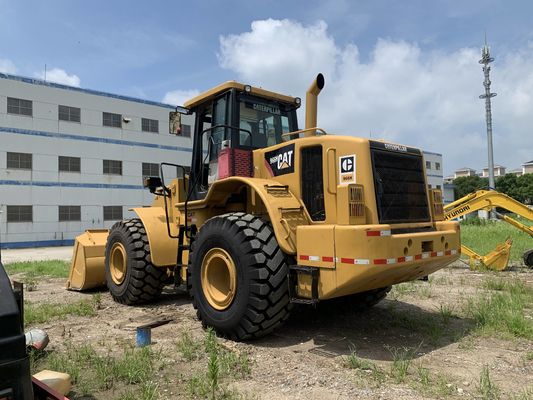 Faible bruit 966H Chargeur à roues CAT d'occasion Haute efficacité avec moteur CAT