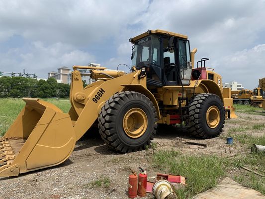 Faible bruit 966H Chargeur à roues CAT d'occasion Haute efficacité avec moteur CAT