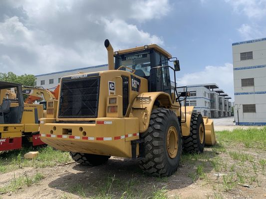 Faible bruit 966H Chargeur à roues CAT d'occasion Haute efficacité avec moteur CAT