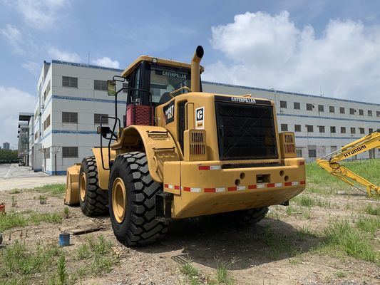 Faible bruit 966H Chargeur à roues CAT d'occasion Haute efficacité avec moteur CAT