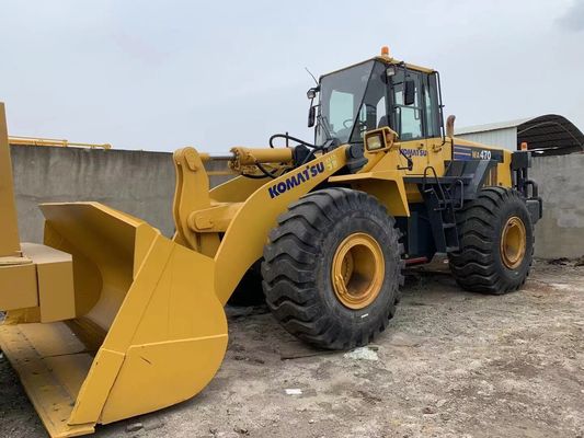 Repeindre la couleur du chargeur de roue utilisé Komatsu WA470-6 chargeur d'occasion