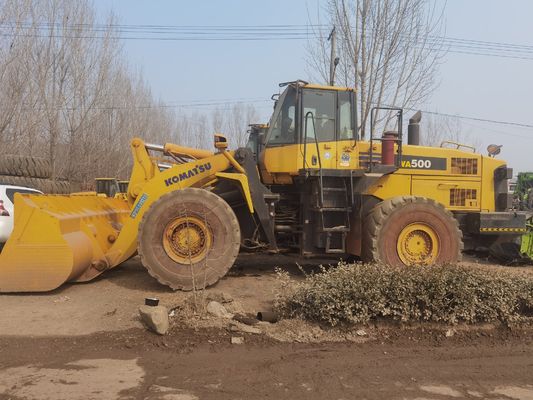 Utilisé Komatsu WA500 6 roue chargeur WA600-6 Économie de carburant pour la construction