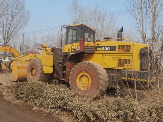 Utilisé Komatsu WA500 6 roue chargeur WA600-6 Économie de carburant pour la construction