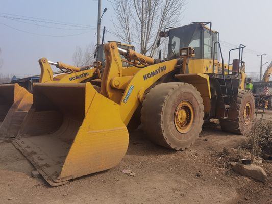 Utilisé Komatsu WA500 6 roue chargeur WA600-6 Économie de carburant pour la construction