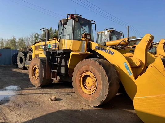 Utilisé Komatsu WA500 6 roue chargeur WA600-6 Économie de carburant pour la construction