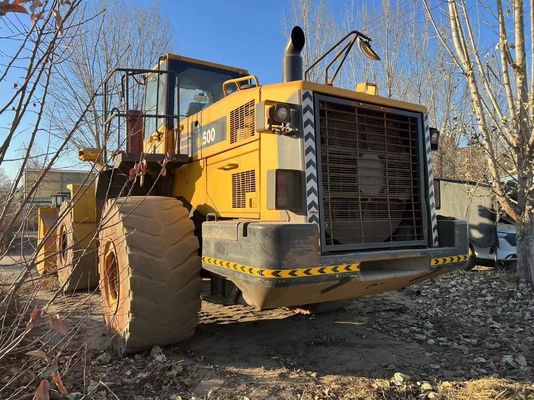 Utilisé Komatsu WA500 6 roue chargeur WA600-6 Économie de carburant pour la construction